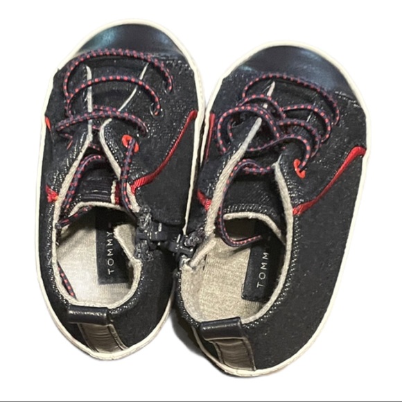 Tommy Hilfiger Toddler Hightop Sneakers Size 3C - Picture 3 of 6